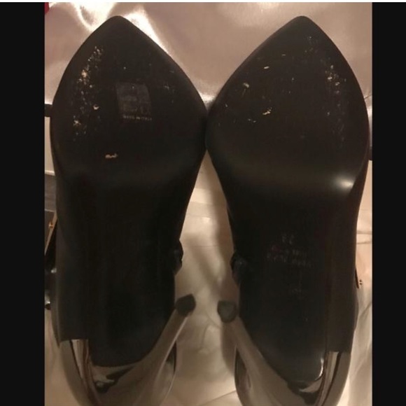 MINT! Giuseppe Zanotti Gold Plated Ankle Boots - Picture 4 of 8